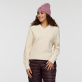 Atajo Long-Sleeve Waffle V-Neck - Women's